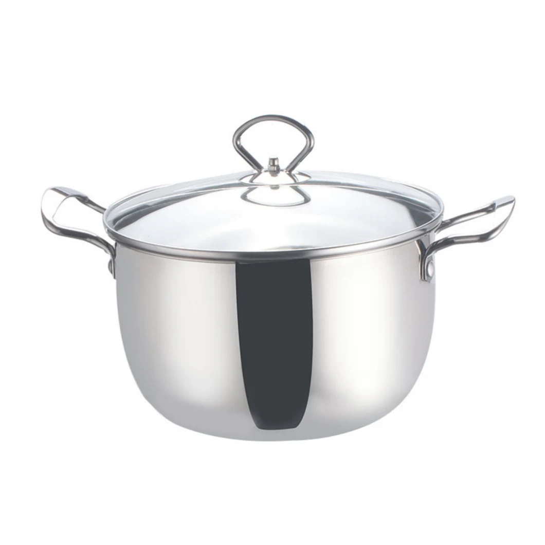 Hot Cookware Set Pot Cooking Pot Stainless Steel Soup Pot